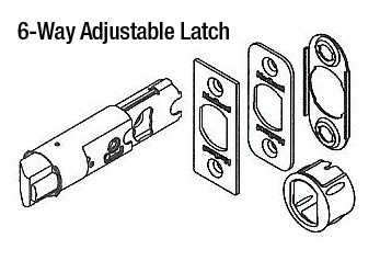 6-Way Adjustable Latch (Standard)
