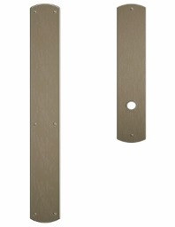 2 1/2" x 13" Interior and 2 3/4" x 20" Exterior Curved