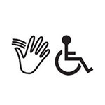 Wheelchair Symbol / Hand Wave Symbol