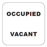 OCCUPIED / VACANT